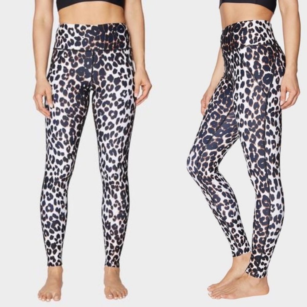 Betsey Johnson Animal Print High-rise Leggings S